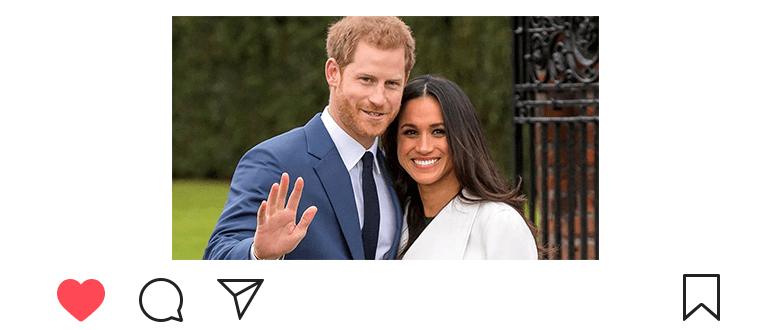 Принц Хари и Меган Маркъл Instagram